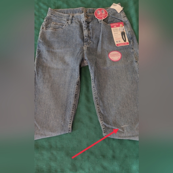 Riders by Lee DENIM JEANS Slender Stretch NEW Classic NWT 12M Slimming - Picture 6 of 11
